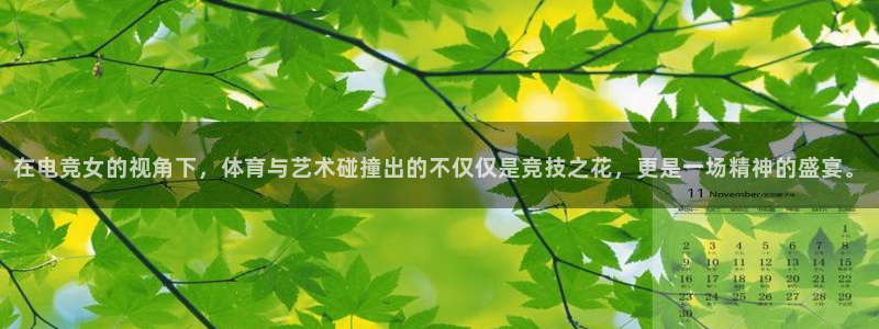 易游电竞淮阴区：在电竞女的视角下，体育与艺术碰撞出的不仅仅是竞技之花，更是一场精神的盛宴。