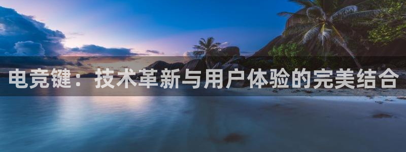 易游电竞cf：电竞键：技术革新与用户体验的完美结合
