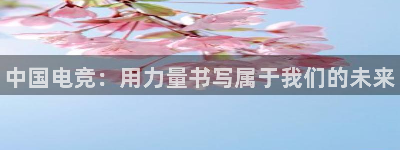 易游电竞CSGO解说：中国电竞：用力量书写属于我们的未来